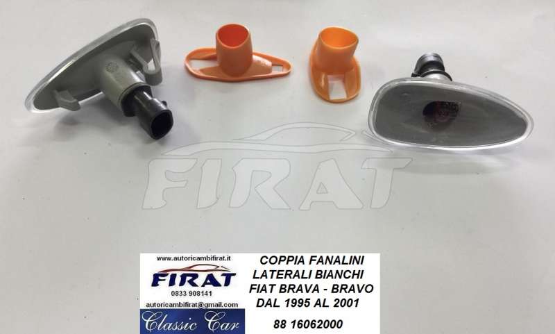 FANALINO LATERALE FIAT BRAVA - BRAVO 95 - 01 BIANCO - Clicca l'immagine per chiudere